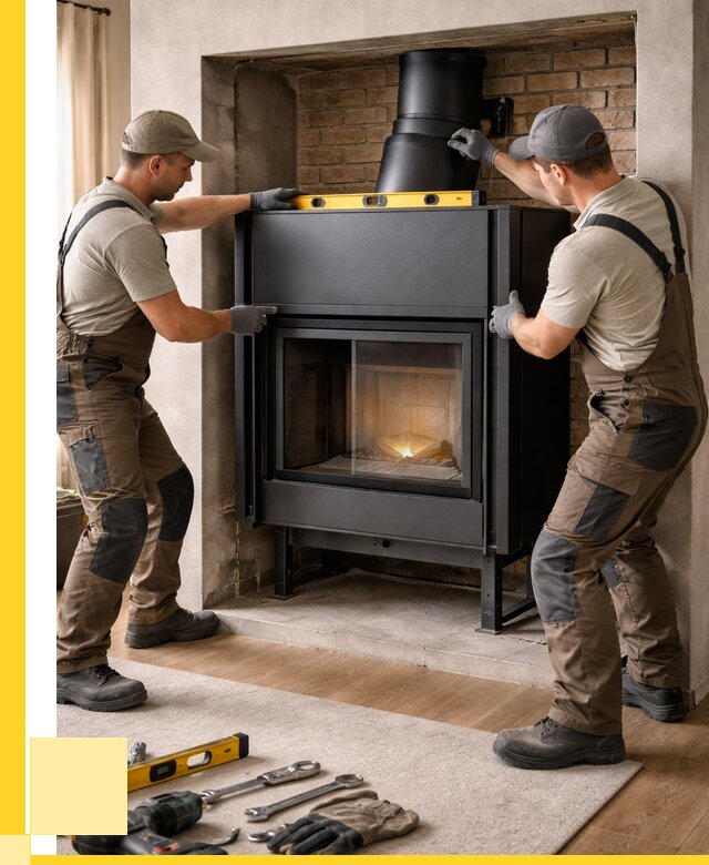 Установка каминных топок в Нефтекамске под ключ от 18482 р. | ЭриданНтк