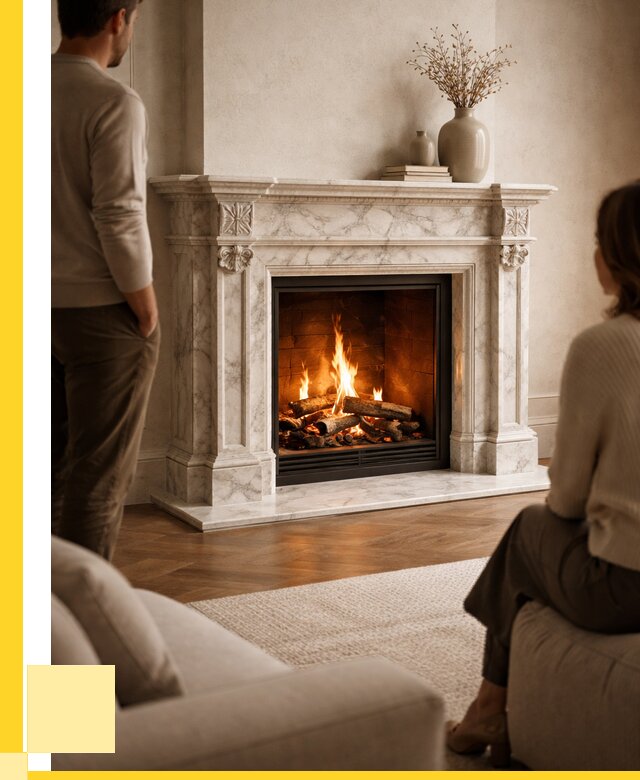 Мраморные камины под ключ в Нефтекамске от 256700 р. | ЭриданНтк