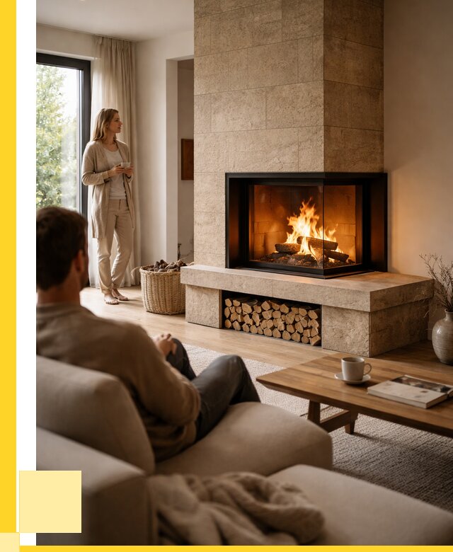 Угловые камины из кирпича установка в Нефтекамске от 154020 р. ЭриданНтк