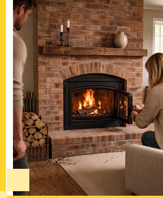 Кирпичные камины под ключ в Нефтекамске от 154020 р. | ЭриданНтк