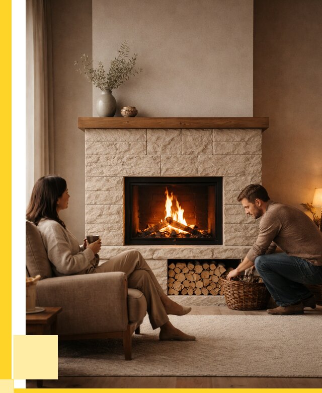 Камины для дома в Нефтекамске под ключ от 154020 р. | ЭриданНтк