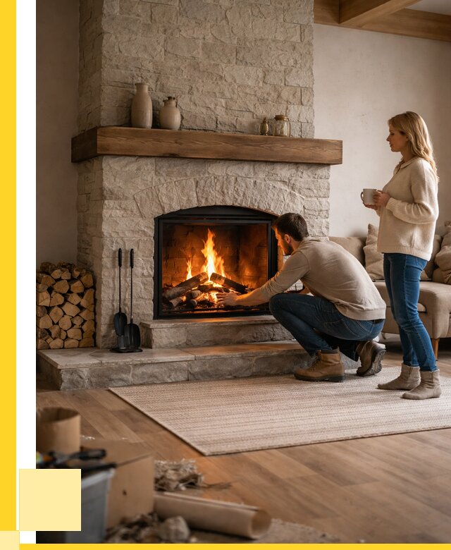 Камины для загородного дома в Нефтекамске от 359380 р., ЭриданНтк