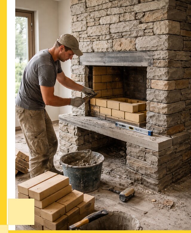 Кладка каминов и камина в Нефтекамске от 25670 р. ЭриданНтк