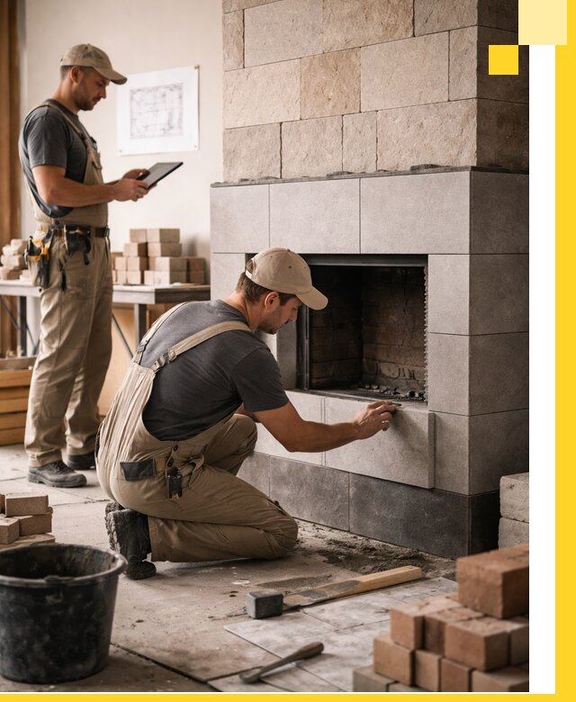 Индивидуальные проекты каминов и каминных систем в Нефтекамске