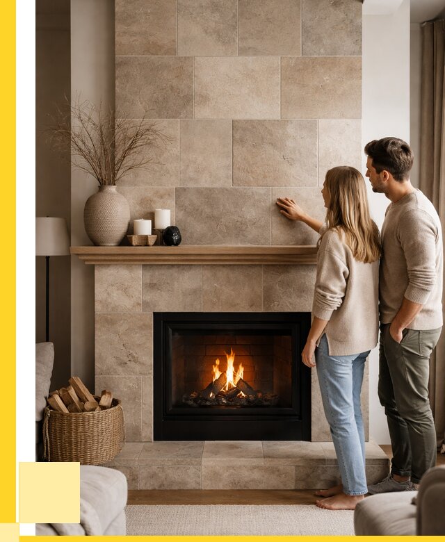 Облицовка каминов керамогранитом в Нефтекамске от 4621 р. | ЭриданНтк