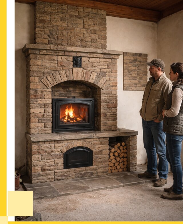 Кирпичная печь под ключ в Нефтекамске от 154020 р. | ЭриданНтк