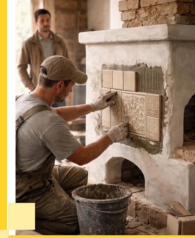 Отделка печей и банных печей в Нефтекамске от 35938 р. | ЭриданНтк