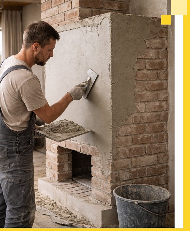 Отделка печей и облицовка каминов в Нефтекамске под ключ