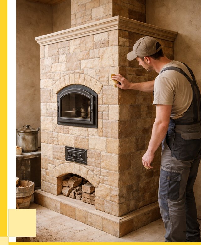 Облицовка печей в Нефтекамске от 4621 р. под ключ | ЭриданНтк