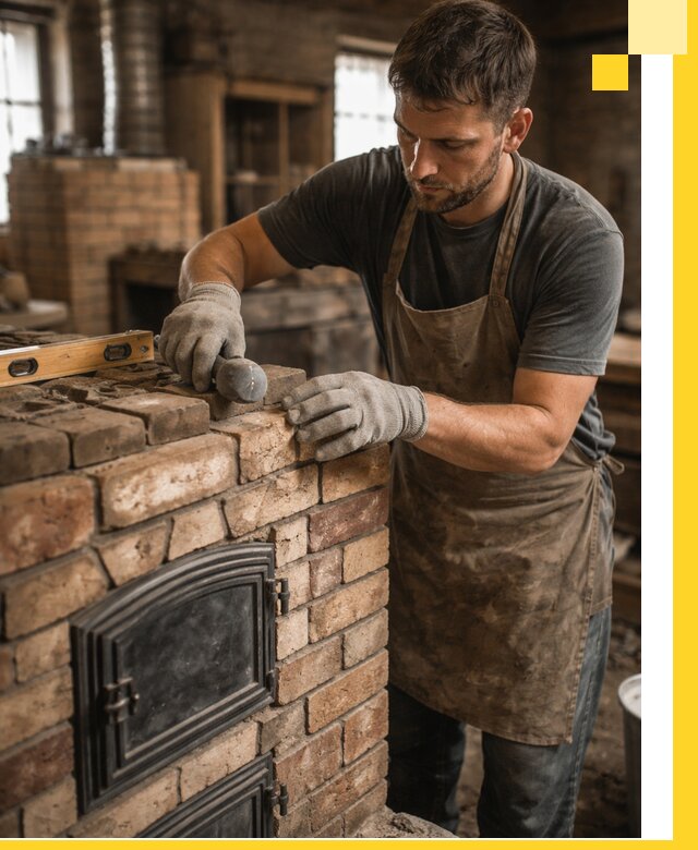 Изготовление печей на заказ в Нефтекамске с проектом и монтажом