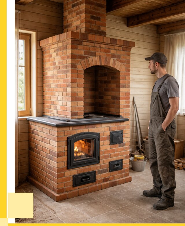 Кирпичные печи в Нефтекамске: купить от 154020 р. | ЭриданНтк