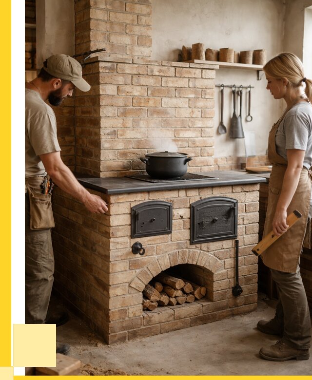 Варочно отопительные печи в Нефтекамске от 92412 р. | ЭриданНтк