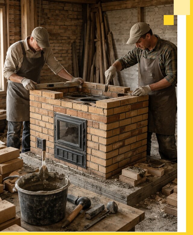 Изготовление и установка варочных печей под ключ в Нефтекамске