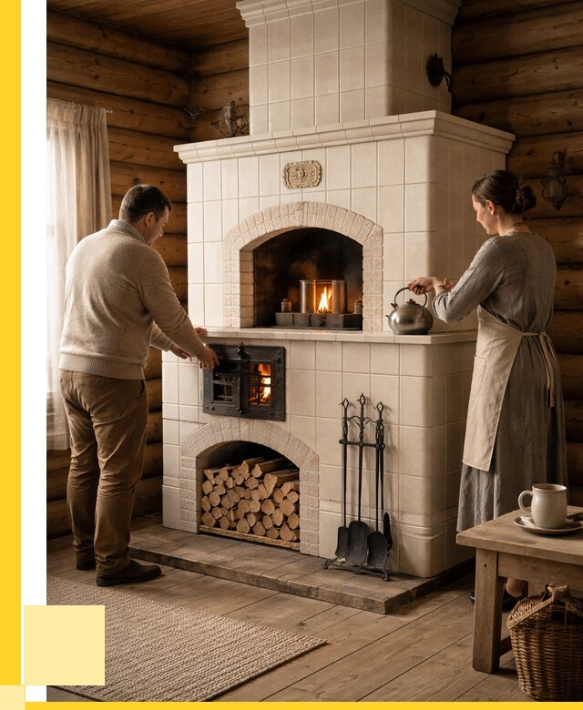 Русские печи в Нефтекамске: установка от 154020 р. ЭриданНтк