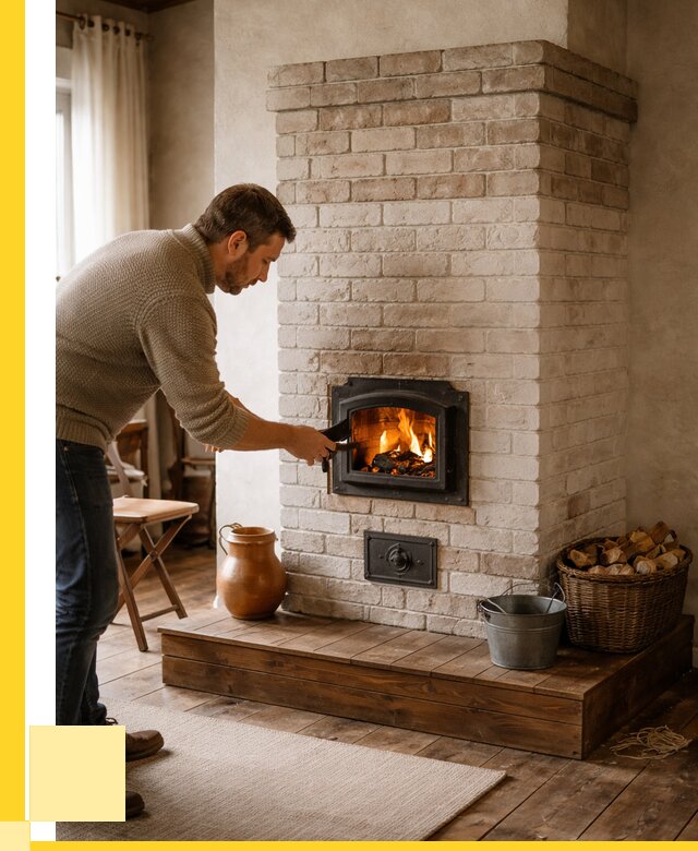 Печь голландка из кирпича в Нефтекамске от 87278 р. | ЭриданНтк