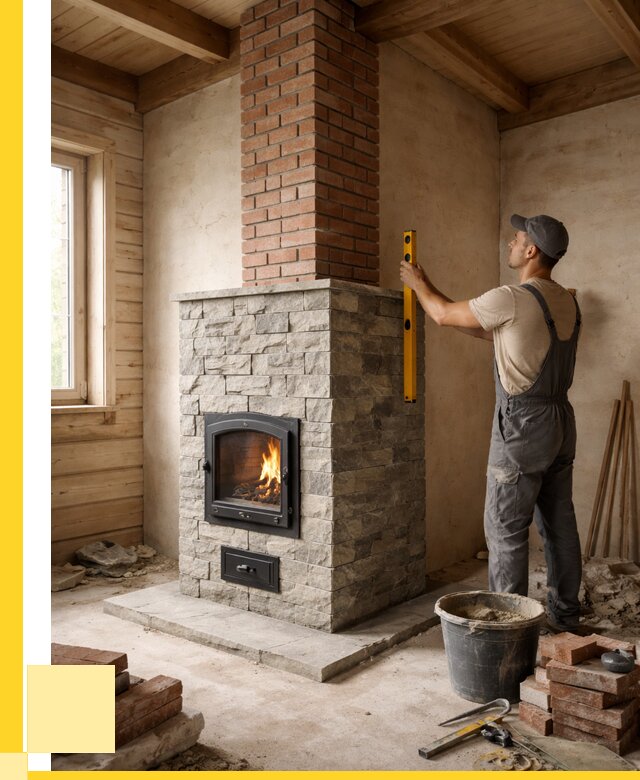 Печи и дымоходы под ключ в Нефтекамске от 46206 р., ЭриданНтк