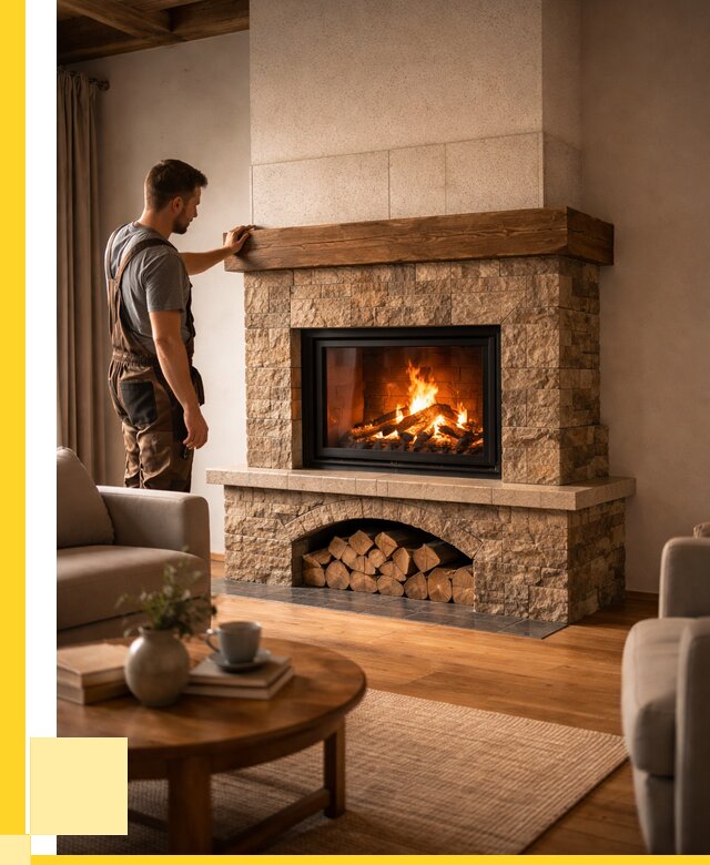 Печи камины для дома под ключ в Нефтекамске от 56474 р. | ЭриданНтк