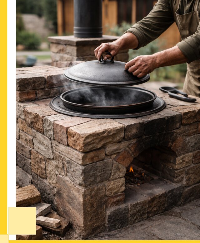 Печи для казана в Нефтекамске по цене от 18482 р. | ЭриданНтк