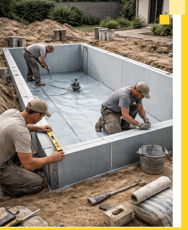 Профессиональный монтаж бассейнов под ключ в Нефтекамске с гарантией