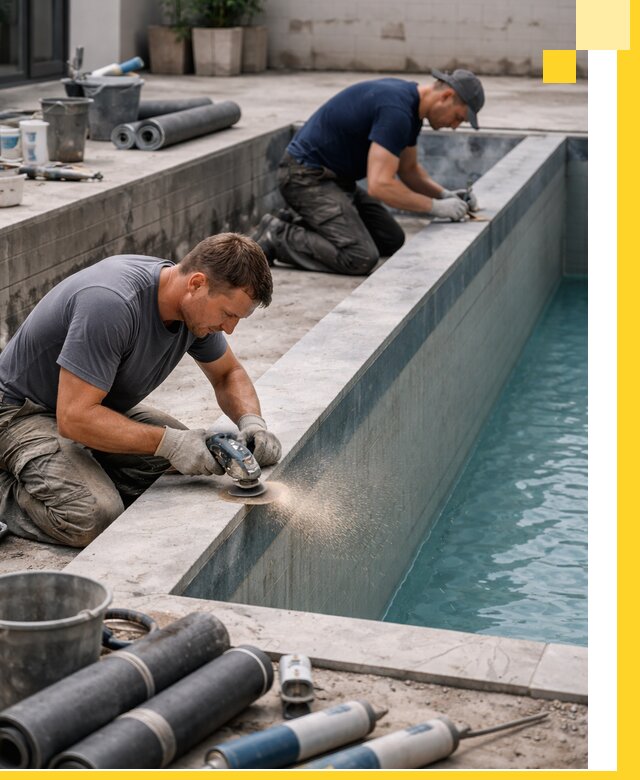 Профессиональный ремонт бассейнов под ключ в Нефтекамске