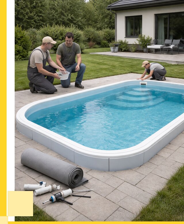 Пластиковый бассейн купить в Нефтекамске от 256700 р., ЭриданНтк