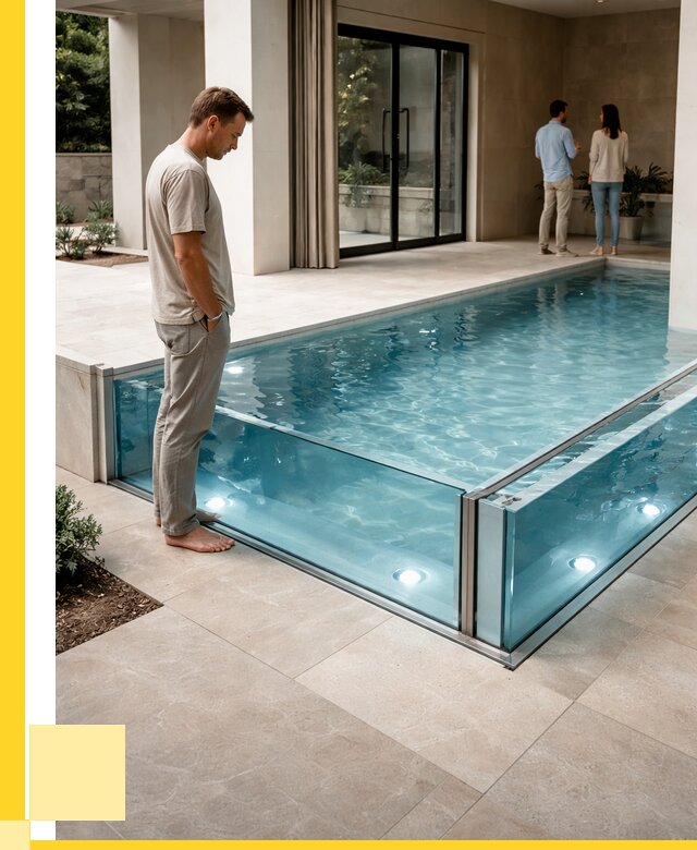 Стеклянные бассейны в Нефтекамске от 1232160 р. | ЭриданНтк — мозаика