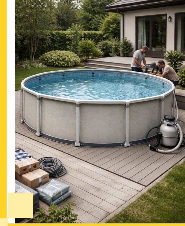 Купить каркасные бассейны в Нефтекамске от 46206 р. | ЭриданНтк