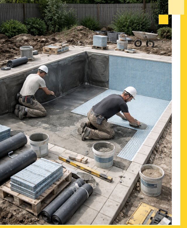 Проектирование и строительство стационарных бассейнов в Нефтекамске