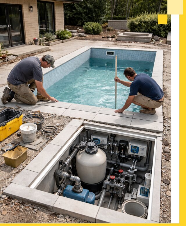 Строительство качественных домашних бассейнов под ключ в Нефтекамске