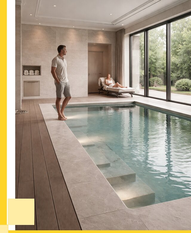 Бассейны в коттедже под ключ в Нефтекамске от 1232160 р. | ЭриданНтк