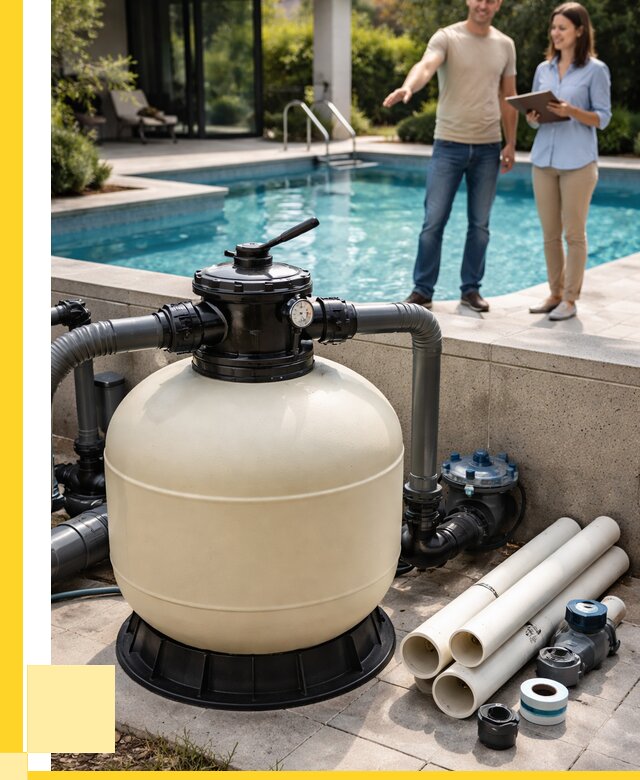 Песочные фильтры для бассейнов в Нефтекамске от 18482 р., ЭриданНтк