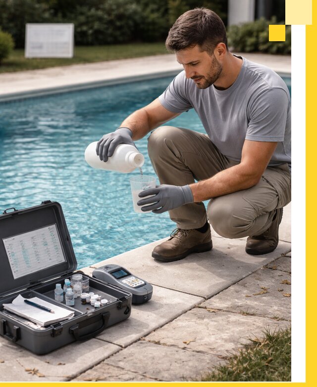 Профессиональная дезинфекция воды в бассейне в Нефтекамске