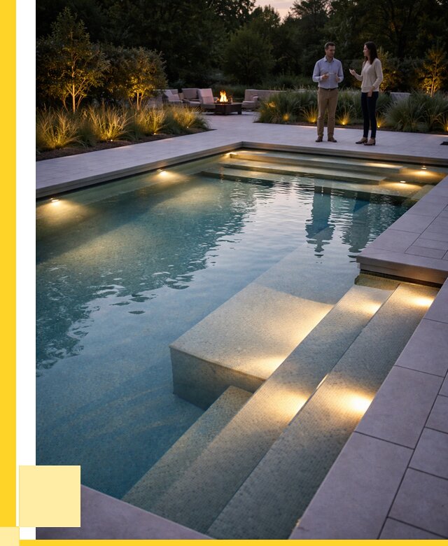 Освещение бассейнов в Нефтекамске под ключ от 25670 р. | ЭриданНтк