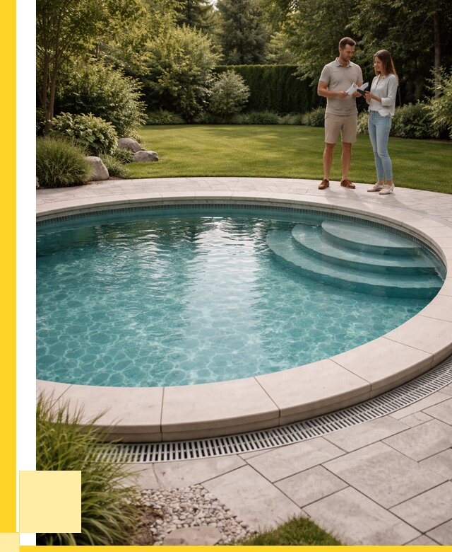 Круглые каркасные бассейны купить в Нефтекамске от 256700 р. | ЭриданНтк