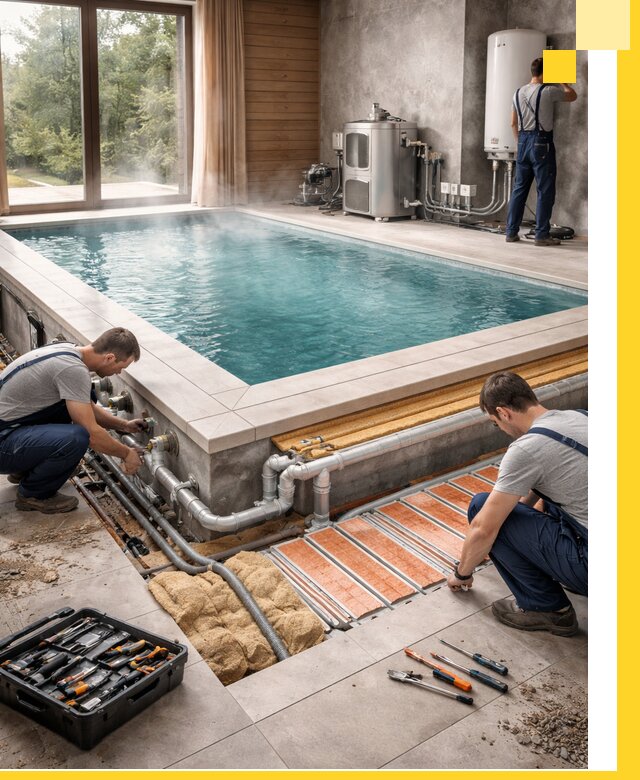 Проектирование и строительство тёплых бассейнов в Нефтекамске