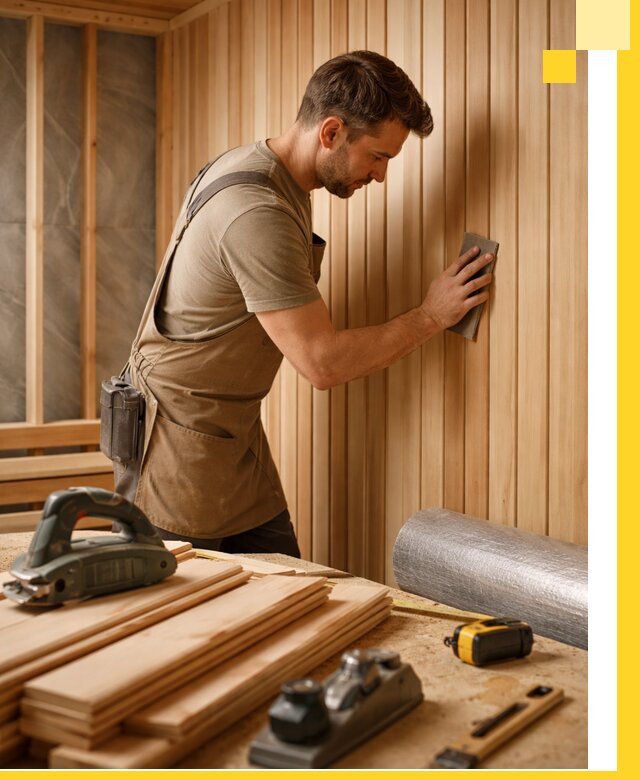 Профессиональная отделка саун и парных под ключ в Нефтекамске