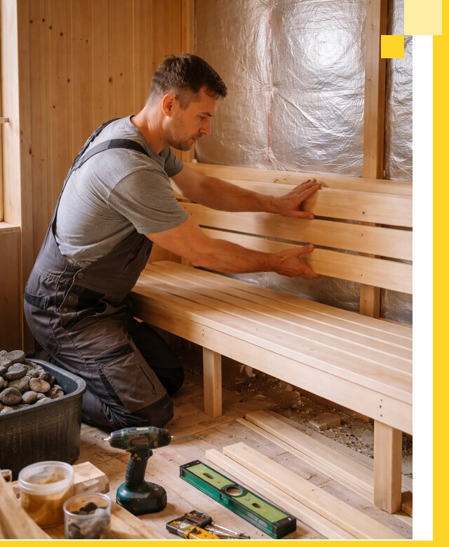 Проектирование, изготовление и монтаж финских саун в Нефтекамске