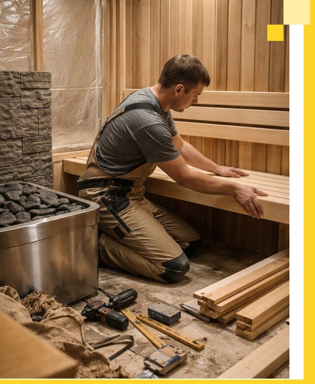 Сауны для дома под ключ с проектированием и монтажом в Нефтекамске