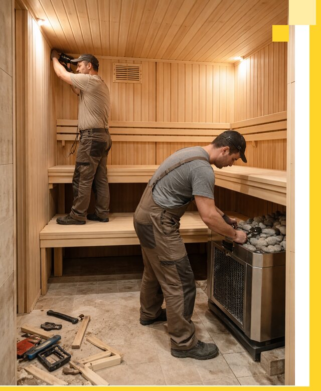 Купить сауну под ключ в Нефтекамске с монтажом и гарантией