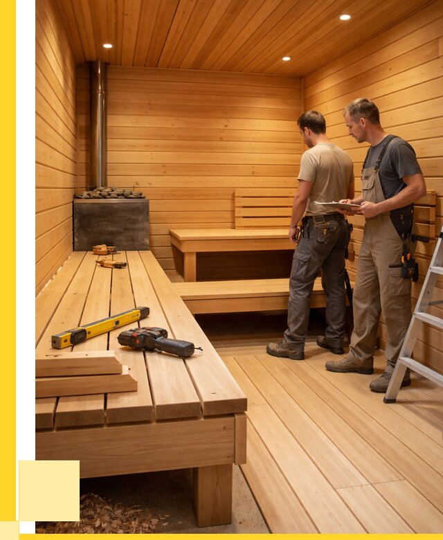 Отделка бань и саун в Нефтекамске по цене от 4621 р. | ЭриданНтк