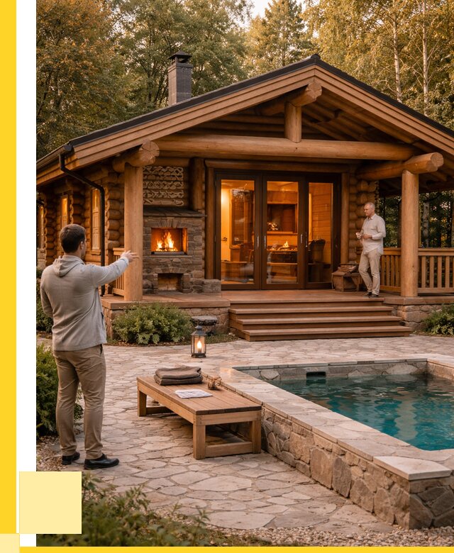 Проекты бань и хамам в Нефтекамске от 25670 р. | ЭриданНтк