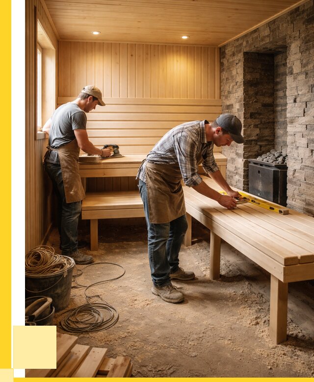 Отделка бани в Нефтекамске: внутренняя отделка от 3080 р. | ЭриданНтк