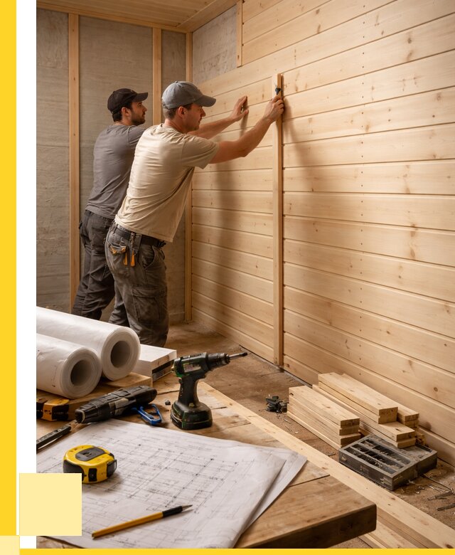 Обшивка бани вагонкой в Нефтекамске от 1232 р., ЭриданНтк