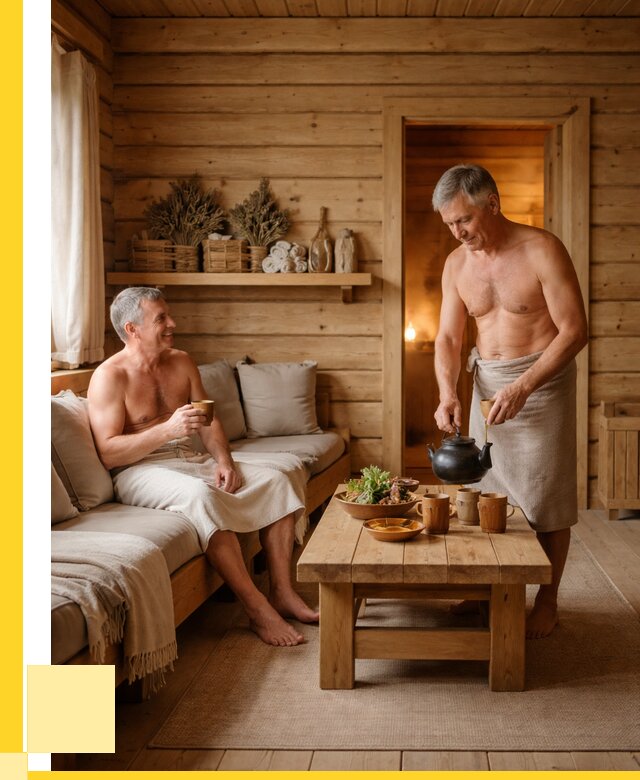 Бани с комнатой отдыха под ключ в Нефтекамске от 462060 р. | ЭриданНтк