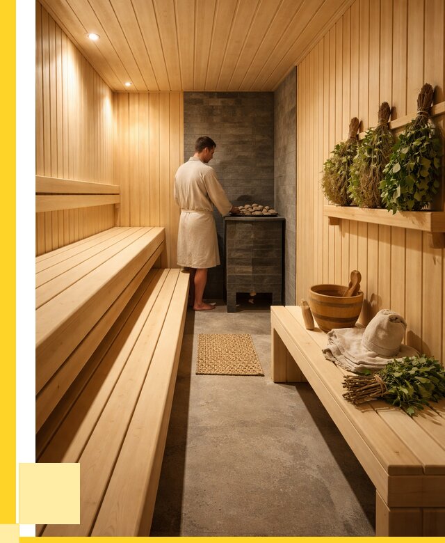 Отделка парной под ключ в Нефтекамске от 359380 р. | ЭриданНтк