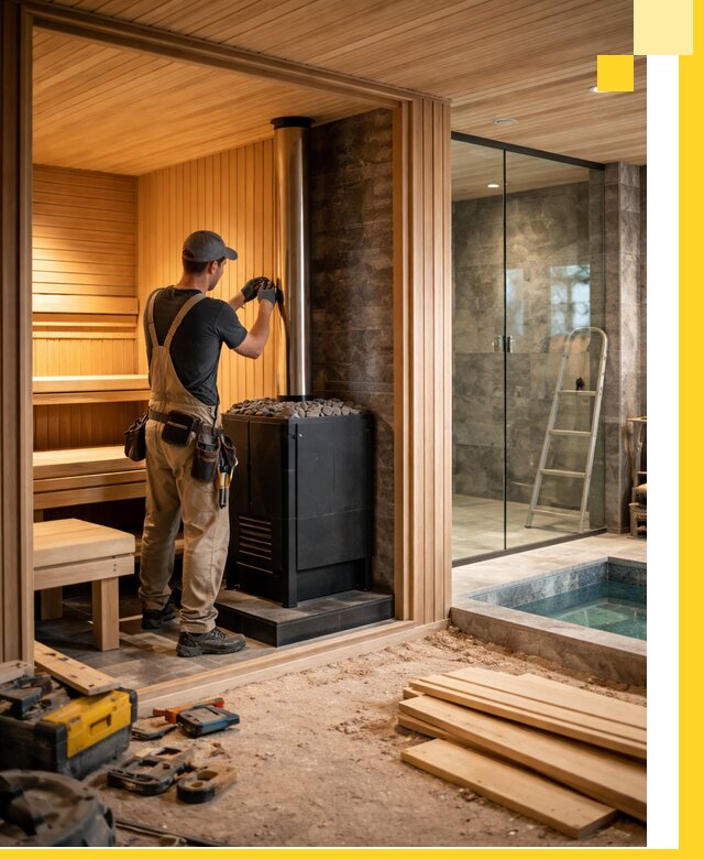 Полное строительство банных комплексов под ключ в Нефтекамске