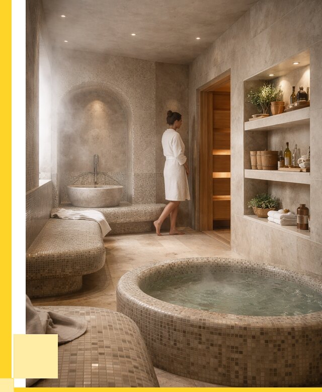 Строительство бани с хамамом в Нефтекамске от 770100 р. | ЭриданНтк