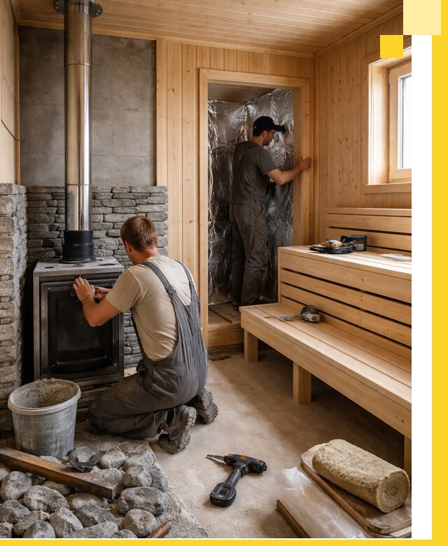 Строительство и изготовление бань под ключ в Нефтекамске