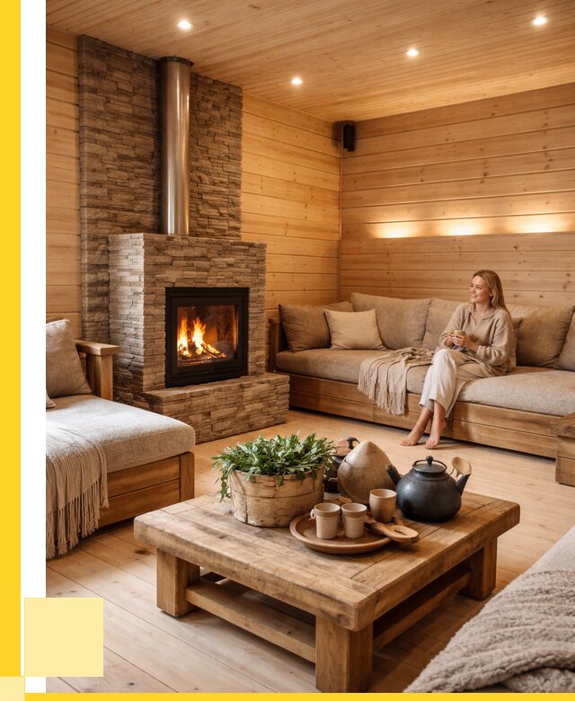 Проект бани с комнатой отдыха в Нефтекамске от 35938 р. | ЭриданНтк