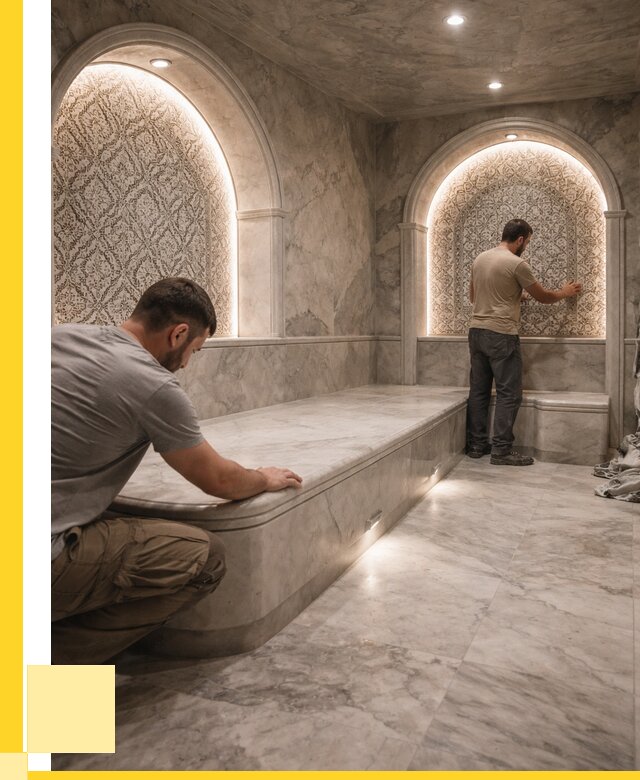 Турецкие бани под ключ в Нефтекамске от 256700 р. | ЭриданНтк